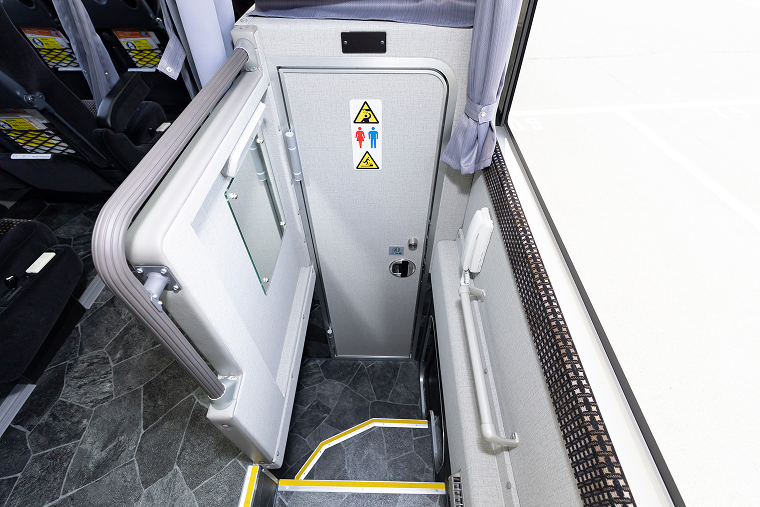 安心のトイレ付