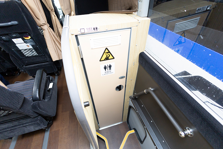 安心のトイレ付