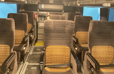 独立したシート配置